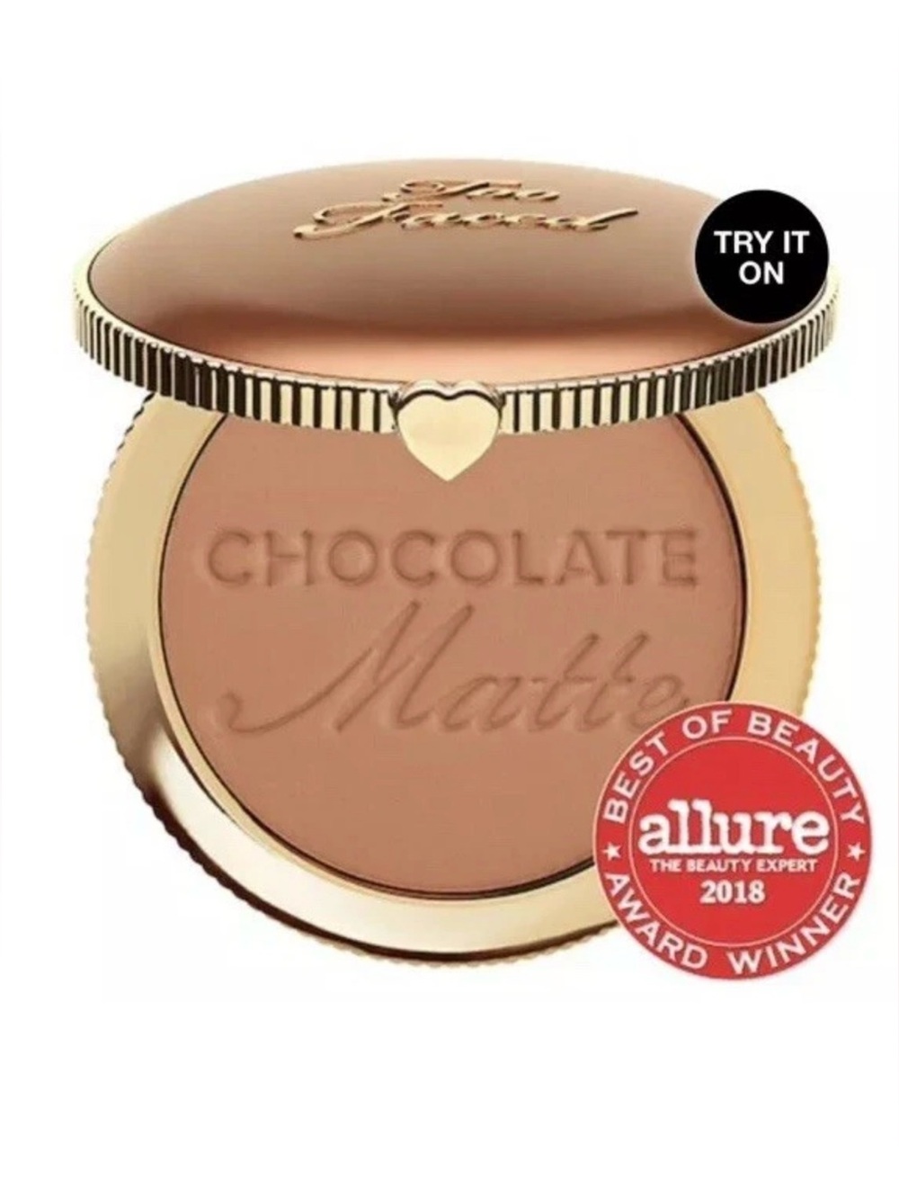 Too Faced Chocolate Soleil Matte Bronzer - Authentic - Boxed